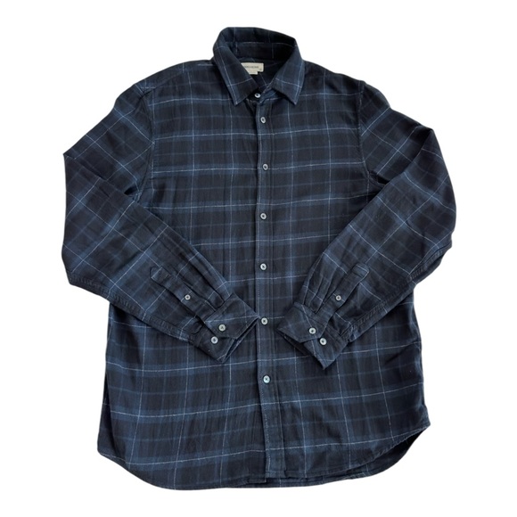 Zadig & Voltaire Men's Stanael Check Plaid Long Sleeve Button Down Shirt Size M - Picture 4 of 9